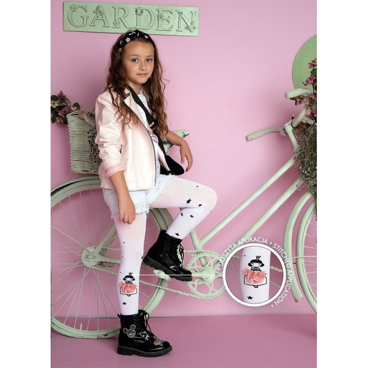 Колготки KNITTEX QUINN 92-98 bianco