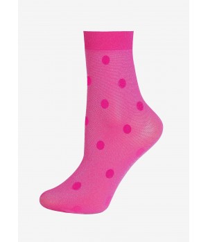 ШКАРПЕТКИ MARILYN FORTE SHINE DOTS МАГЕНТА