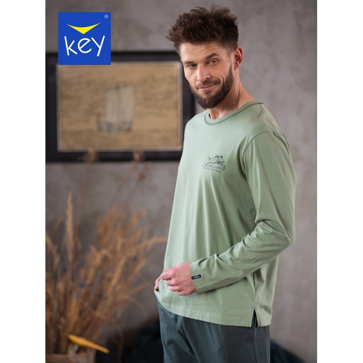 КЛЮЧ ОТ ПИЖАМЫ MNS-610 B23 XXL зеленый