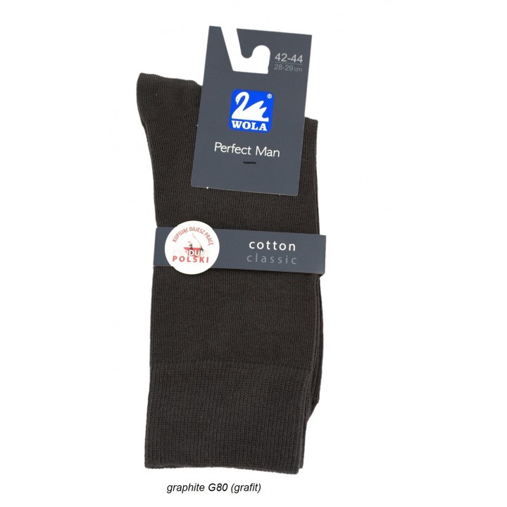 ШКАРПЕТКИ WOLA PERFECT MAN GL GRF G80 42-44