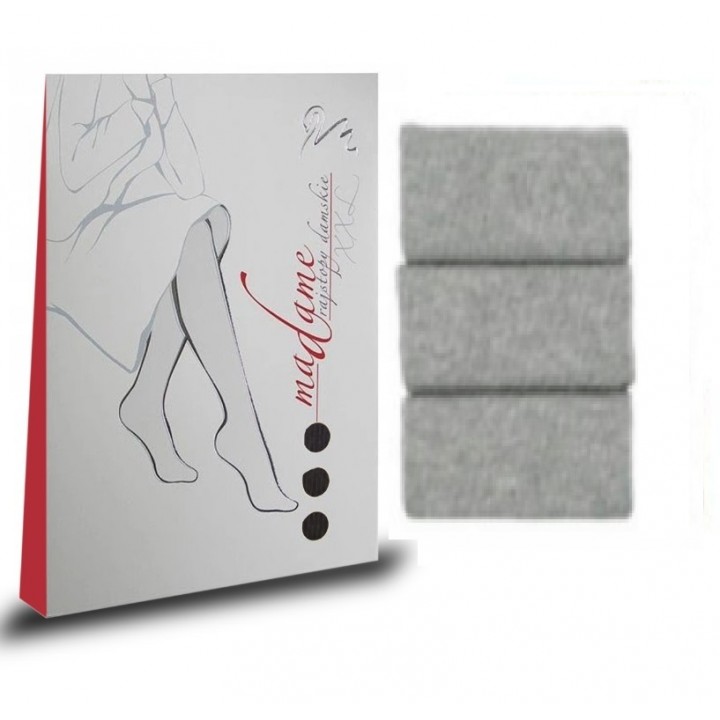 WOLA MADAME TIGHTS XXL/S ash