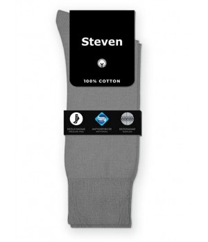 Чоловічі шкарпетки STEVEN 042 41-43 сірі