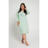 Рубашка TARO 3020 OLYMPIA AW24 4XL-6XL 5XL зеленая