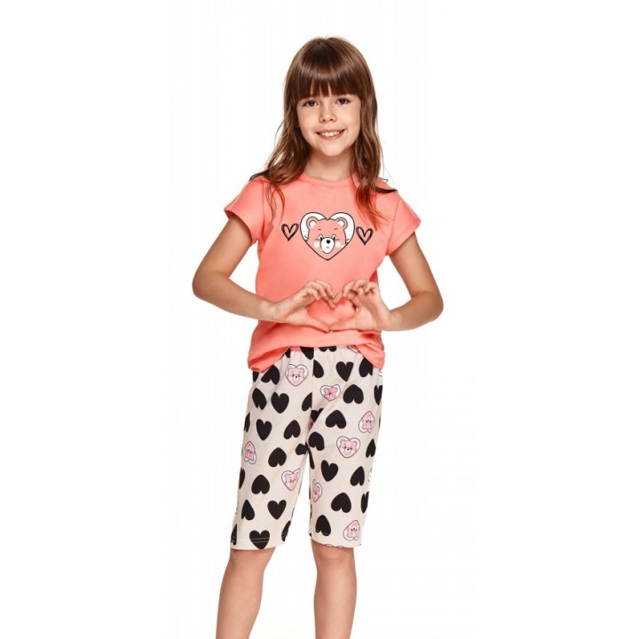 TARO 2203 AMELIA PAJAMAS SS21 134 абрикосовый