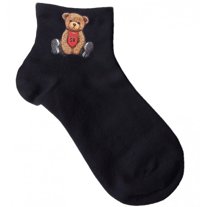 Баскетбольные носки Мэрилин Тедди 36-40 черные
