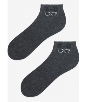 Носки для очков Мэрилин Даймонд 36-40 темно-серые