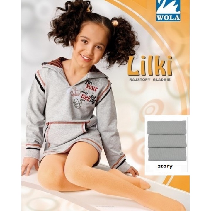 WOLA LILKI GREY TIGHTS 152-158
