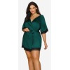 Халат OBSESSIVE SENSUELIA XXL зеленый