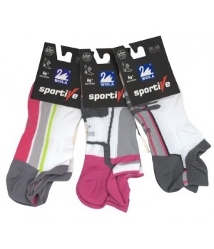 WOLA SPORTIVE AG+ WOMEN'S FOOT SHOES WZ 39-41 mix of colors