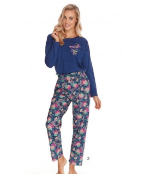Пижама TARO 2773 KENZA AW22 M темно-синяя