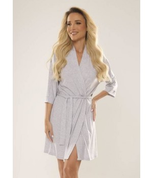 DE LAFENSE 871 VISA 3/4 XL меланжевий халат DE LAFENSE 871 VISA 3/4 XL меланжевий халат