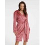 БАННЫЙ ХАЛАТ HENDERSON LADIES 41066 ГЛЯНЦЕВЫЙ S, розовый