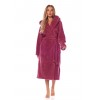 Женский халат L&L 2205 BRANDI LONG S грязно-розовый