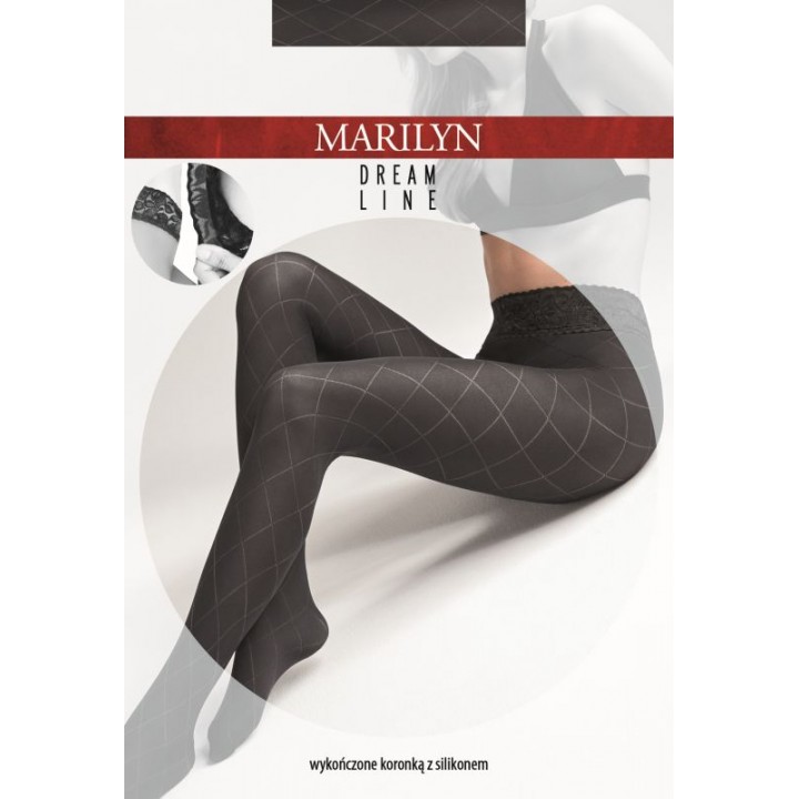 RAJSTOPY MARILYN GRACE N03 1/2 grigio
