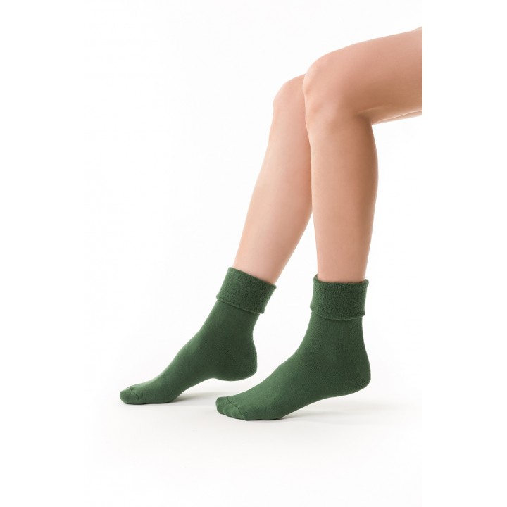ШКАРПЕТКИ STEVEN 110 35-37 зелені