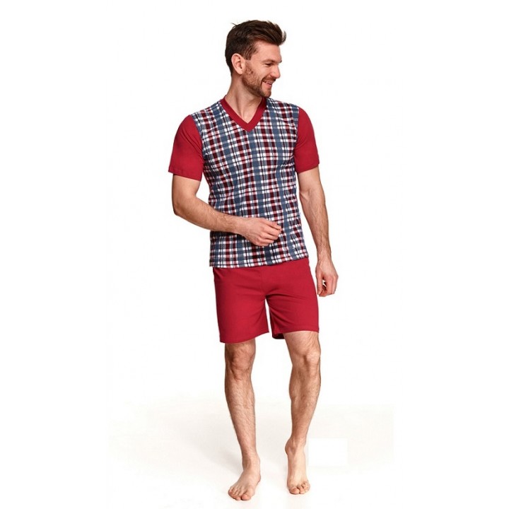 TARO 001 РИМСКА ПІЖАМА SS21 XXL бордо