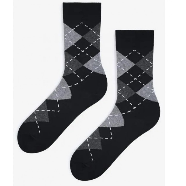 Чоловічі шкарпетки Marilyn Rhombus 41-45 чорні