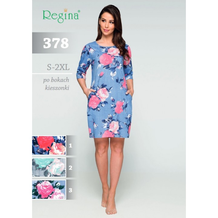 СОРОЧКА REGINA 378 S синя