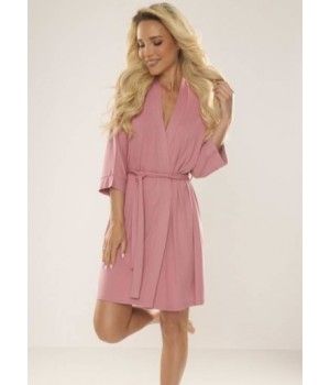 DE LAFENSE 871 VISA 3/4 XL розовый халат DE LAFENSE 871 VISA 3/4 XL розовый халат