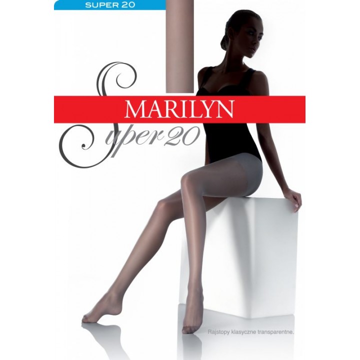 MARILYN SUPER TIGHTS 20 1-4 2 glace