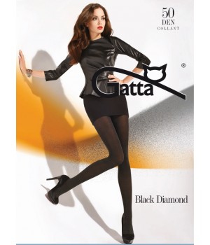 Колготки GATTA BLACK DIAMOND 50 4 срібні