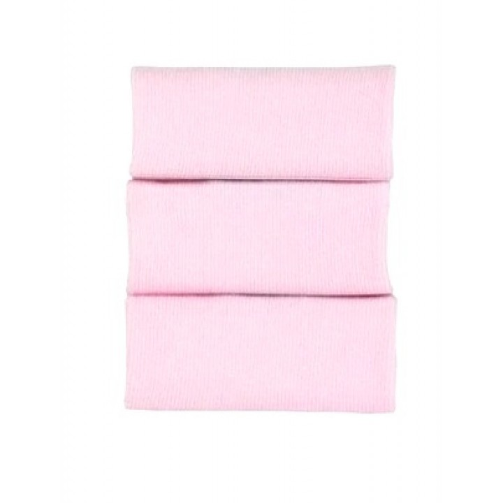 Бавовняні гладкі колготки WOLA 0-2 л 62-74 рожеві