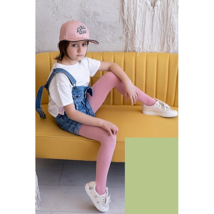 КОЛГОТКИ KNITTEX AGATKA 140-146 оливковый