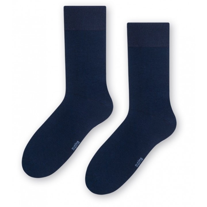 НОСКИ STEVEN 157 SUPIMA 41-43 темно-синие