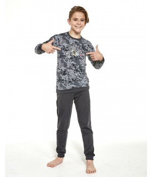 CORNETTE PYJAMA CHŁ 53/118 AIR FORCE 110-116 graphite