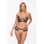 GAIA 1286 NATHALIE BRA ЧЕРНЫЙ/СИРЕНЫЙ /90E