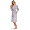 Халат DE LAFENSE 390 LYDIE 4XL меланж - світло-сірий