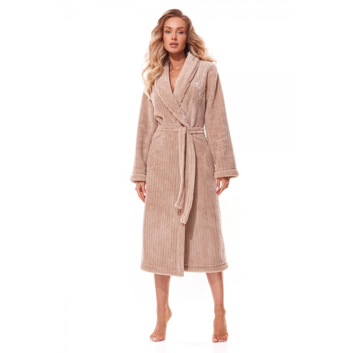 Женский халат L&L 2323 MONIQUE BEIGE /XL