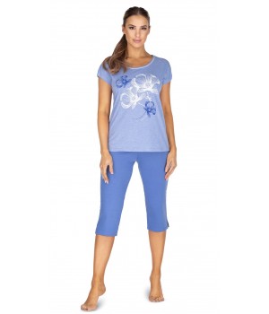 ПИЖАМЫ ЖЕНСКИЕ REGINA 629 XXL-4XL 3XL синие