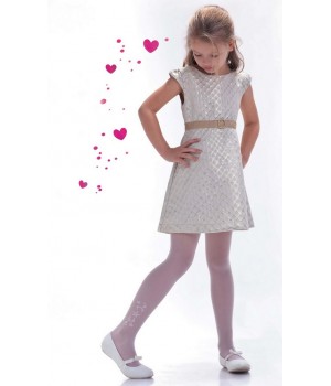 KNITTEX TIGHTS MARIKA 20 152-158 bianco