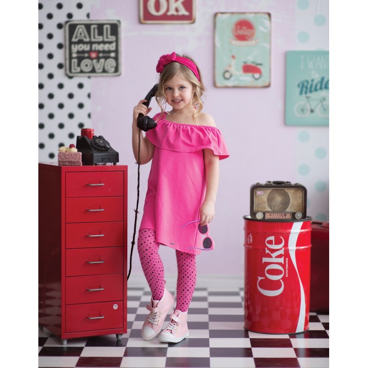 КОЛГОТКИ KNITTEX BUBBLES 116-122 білі