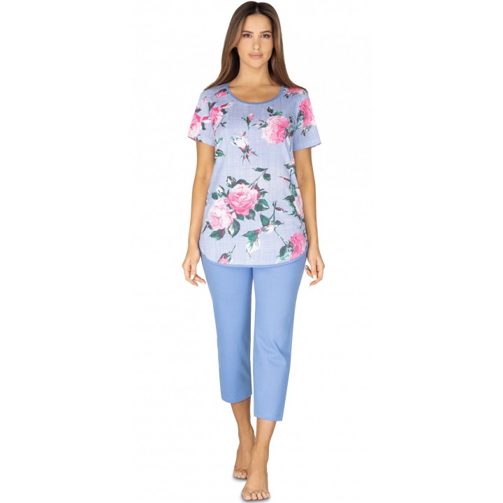 ПИЖАМЫ ЖЕНСКИЕ REGINA 994 L светло-голубые