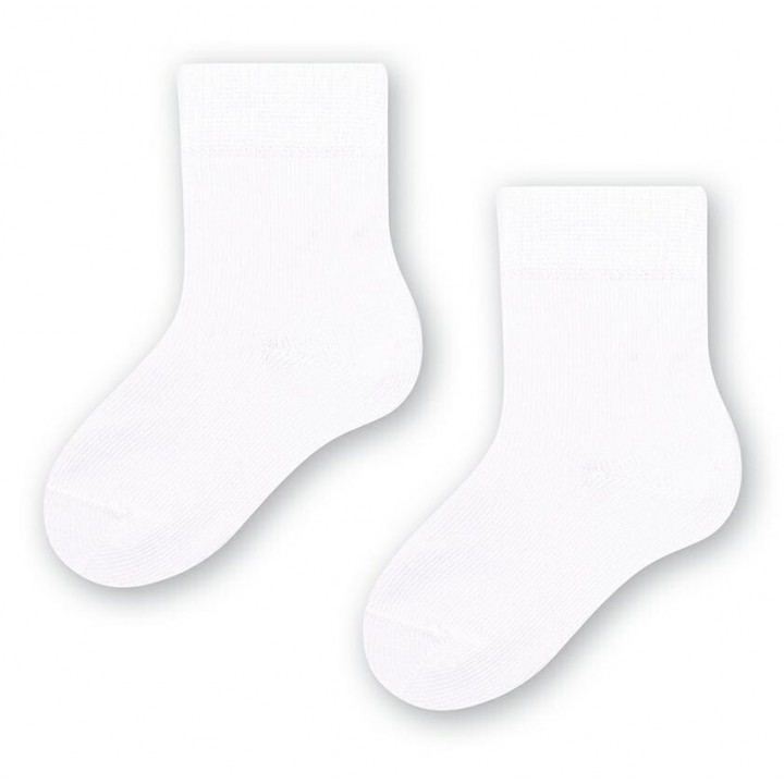 НОСКИ STEVEN 146 ДЛЯ ДЕТЕЙ 14-16 белые