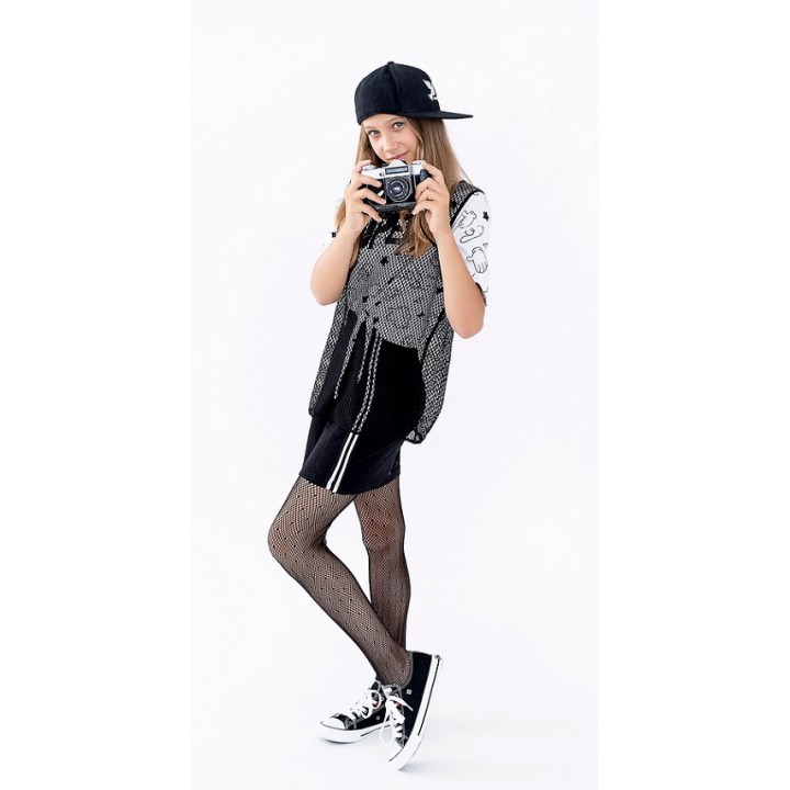 КОЛГОТКИ KNITTEX PETRA 134-146 чорного кольору