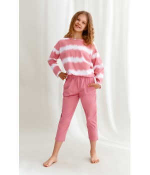 TARO 2619 CARLA PYJAMAS AW21 152 рожевий