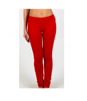LEGGINSY ATLANTIC HLP-022 THERMAL M czerwony