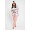 Піжама TARO 3021 GARDENIA AW24 3XL світло-рожева