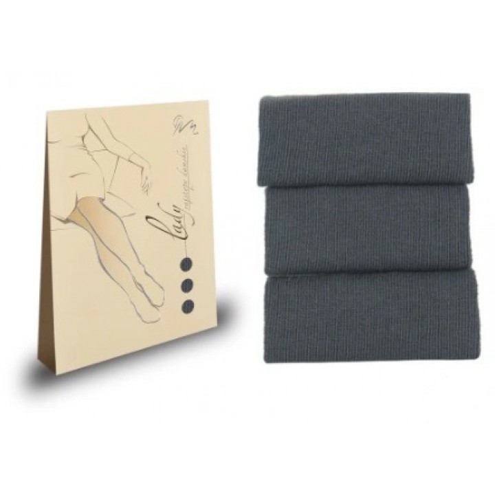 Колготки WOLA LADY L графітові