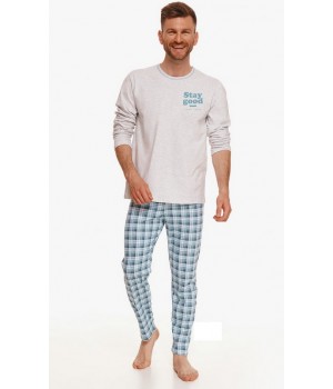 Піжама TARO 2656 MARIO AW21 XXL світло-сіра