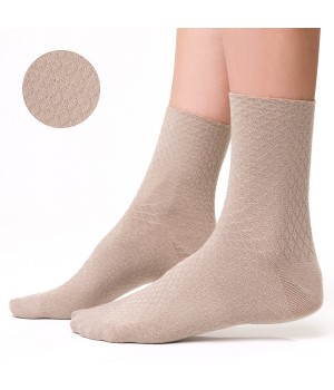 Женские носки STEVEN 125 BAMBOO ZAKARD 35-37 бежевый