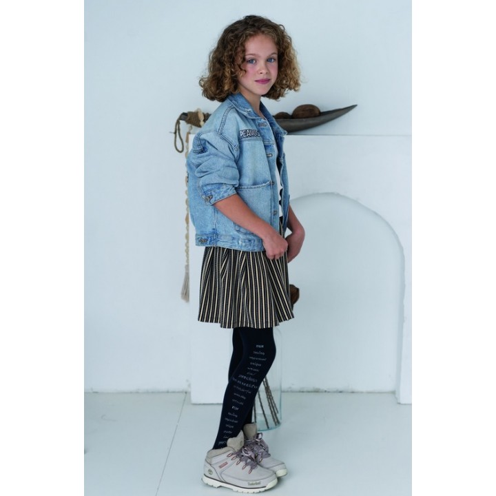 Колготки Knittex Be You 116-122 чорного кольору
