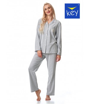 Пижама KEY LNS-266 B23 XL серая