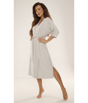 DE LAFENSE ХАЛАТ 942 VISA DL L меланж DE LAFENSE ХАЛАТ 942 VISA DL L меланж