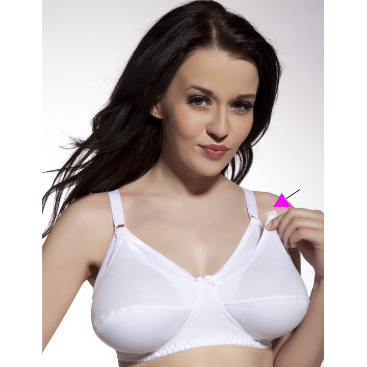 BIUSTONOSZ VIKI 020 85D biały