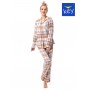 ПИЖАМНЫЙ КЛЮЧ LNS-448 B23 XXL-4XL 3XL бежевый
