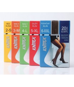 KNITTEX ELASTIL TIGHTS WITHOUT GUSSET 2 nero
